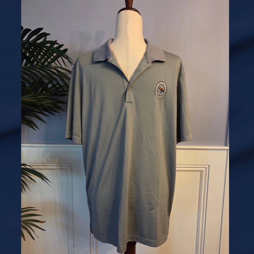 Adidas Bethpage State Park Black Course Golf Polo